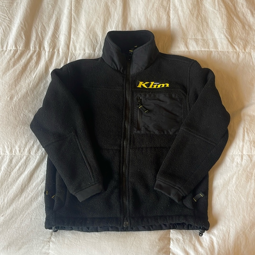 KLIM kids zip up fleece
